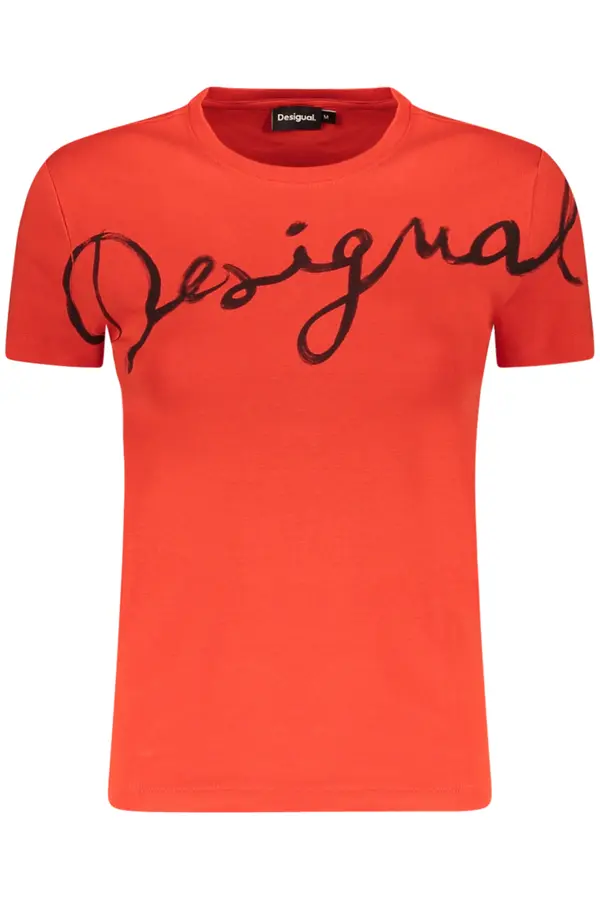 DESIGUAL Desigual crvena majica kratkih rukava