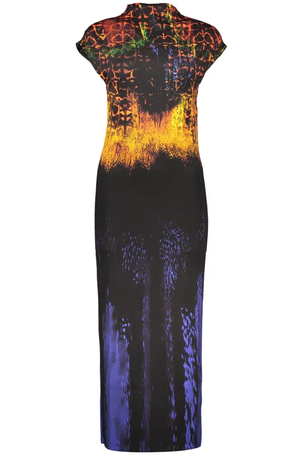 DESIGUAL Desigual duga crna haljina