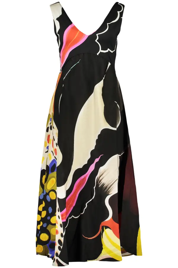 DESIGUAL Desigual duga crna haljina