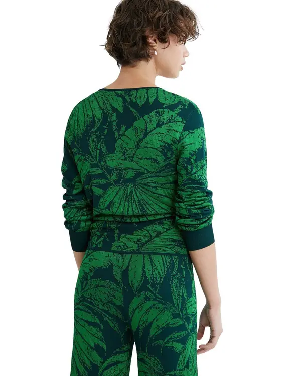 DESIGUAL Desigual džemper s uzorkom