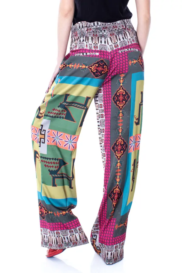 DESIGUAL Desigual hlače s uzorkom