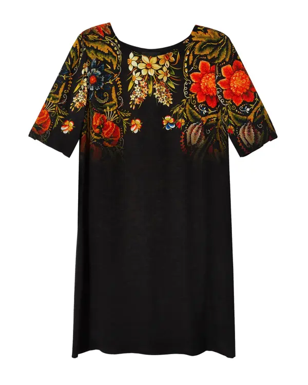 DESIGUAL Desigual mini haljina s cvjetnim uzorkom