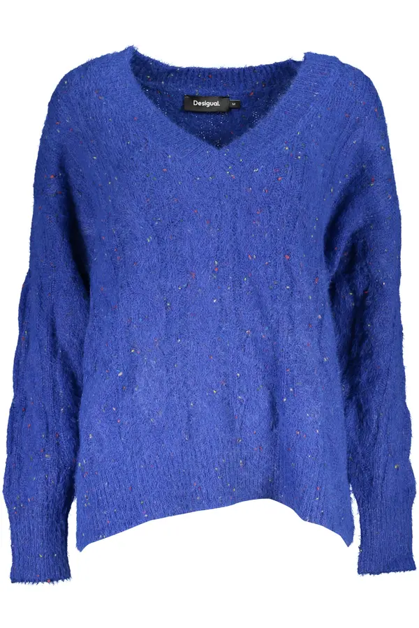 DESIGUAL Desigual plavi džemper