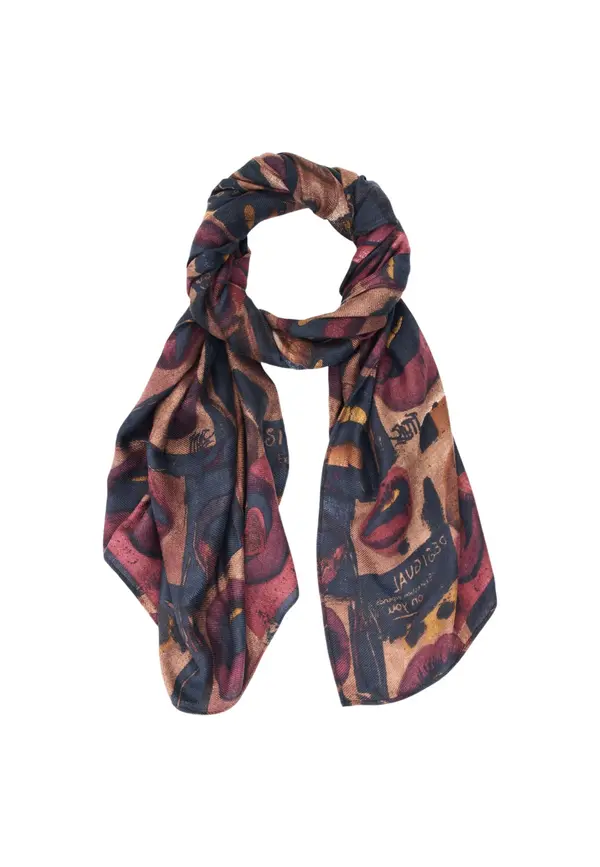 DESIGUAL Desigual šal s printom