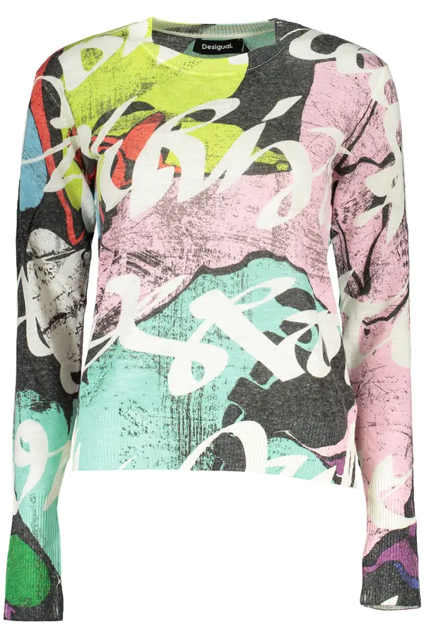 DESIGUAL Desigual šareni džemper