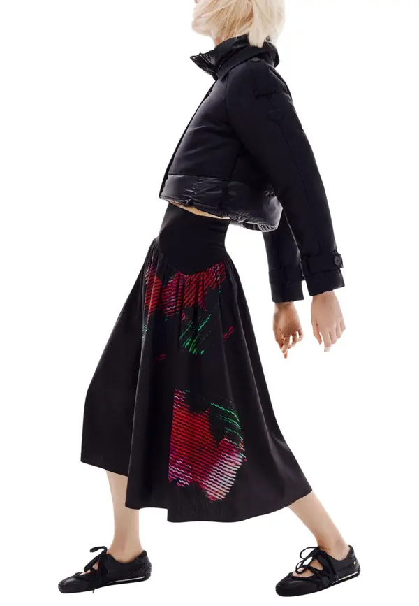 DESIGUAL Desigual suknja s cvjetnim uzorkom