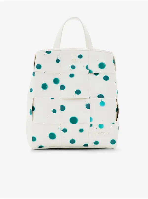 DESIGUAL DESIGUAL WHITE WOMEN'S BACKPACK
