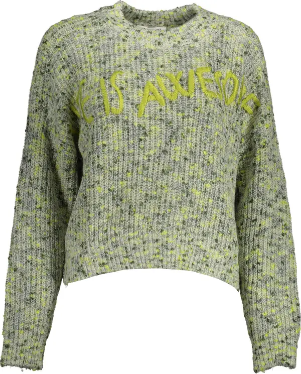 DESIGUAL Desigual zeleni džemper