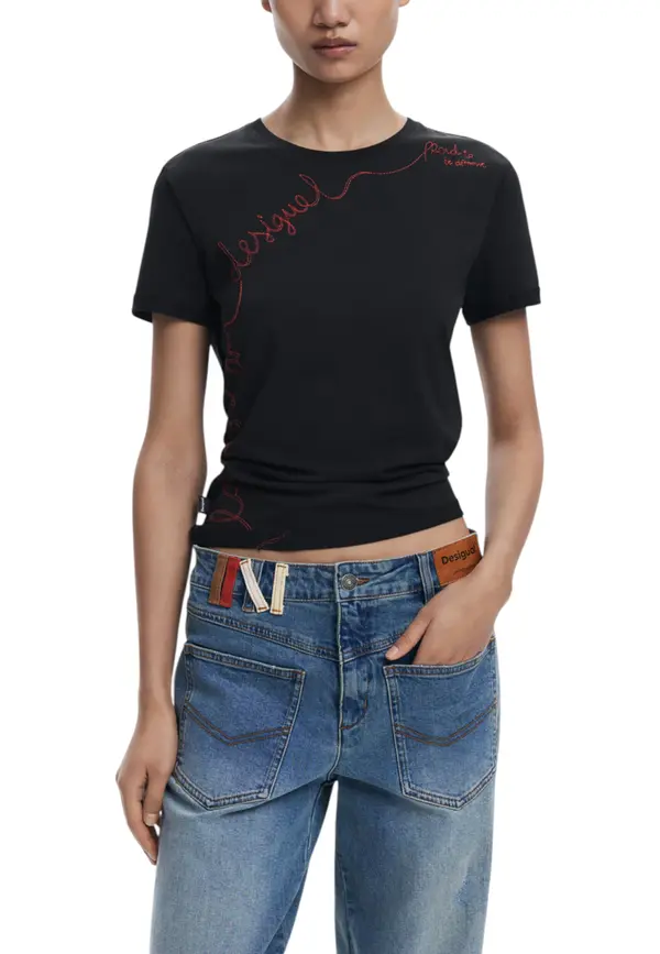 DESIGUAL Desigual ženska majica s printom