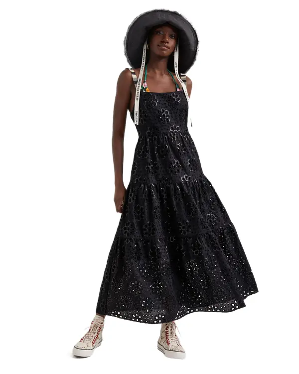DESIGUAL Desigual ženska maxi haljina