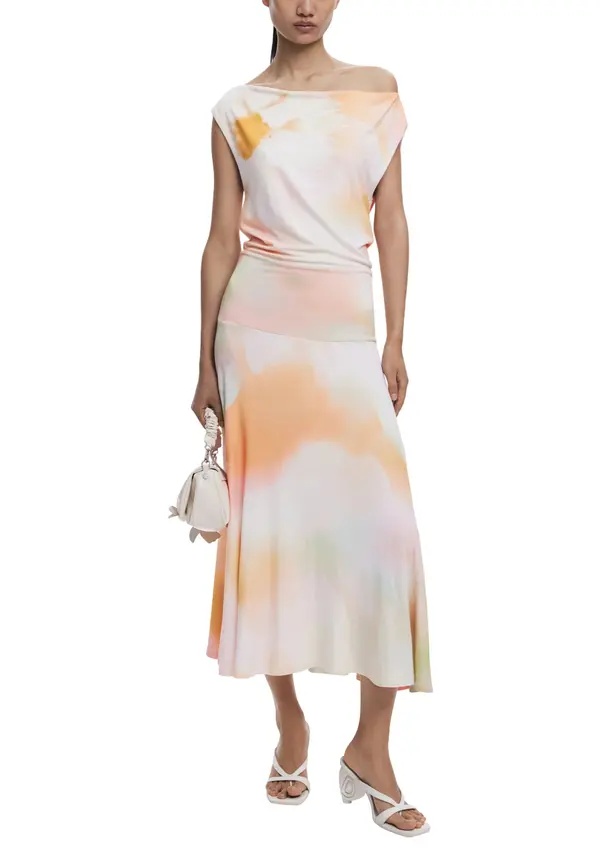 DESIGUAL Desigual ženska maxi haljina
