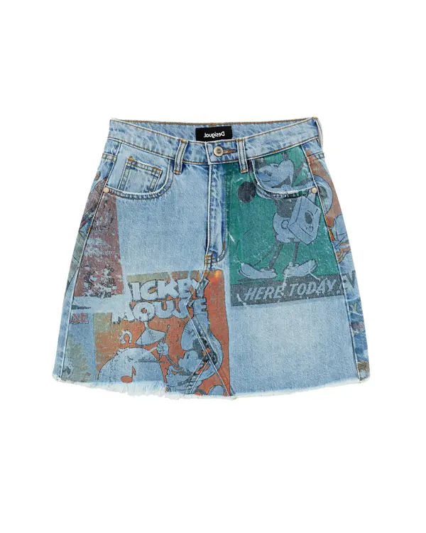 DESIGUAL Desigual ženska traper suknja