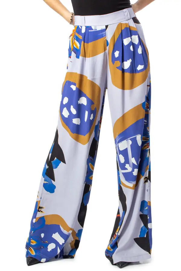 DESIGUAL Desigual ženske hlače s uzorkom