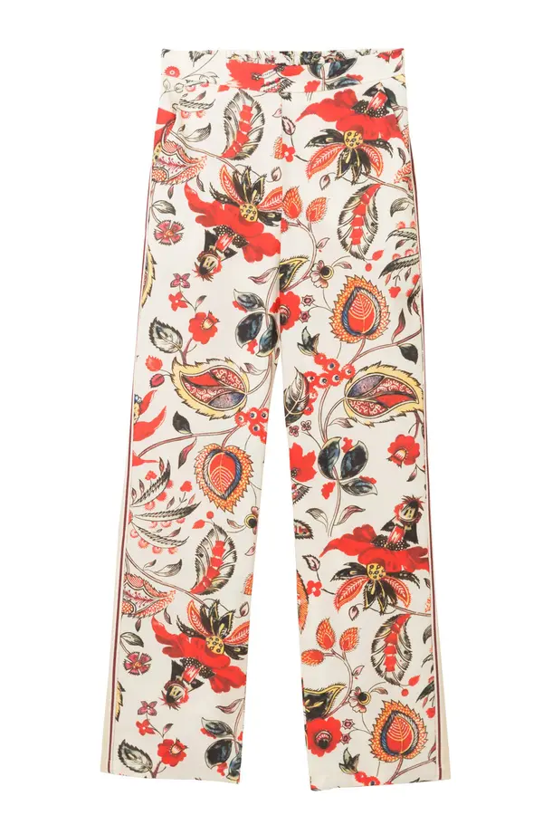 DESIGUAL Desigual ženske hlače s uzorkom