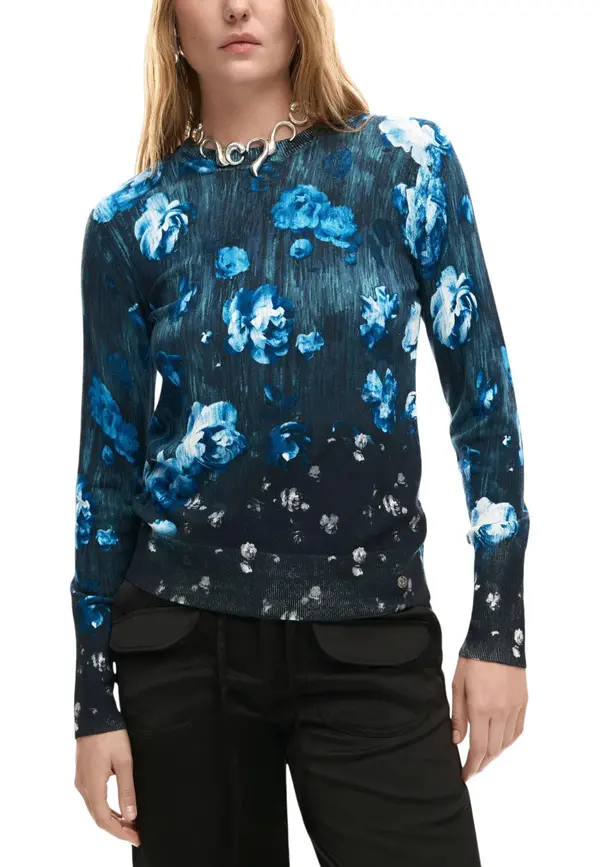 DESIGUAL Desigual ženski džemper s uzorkom
