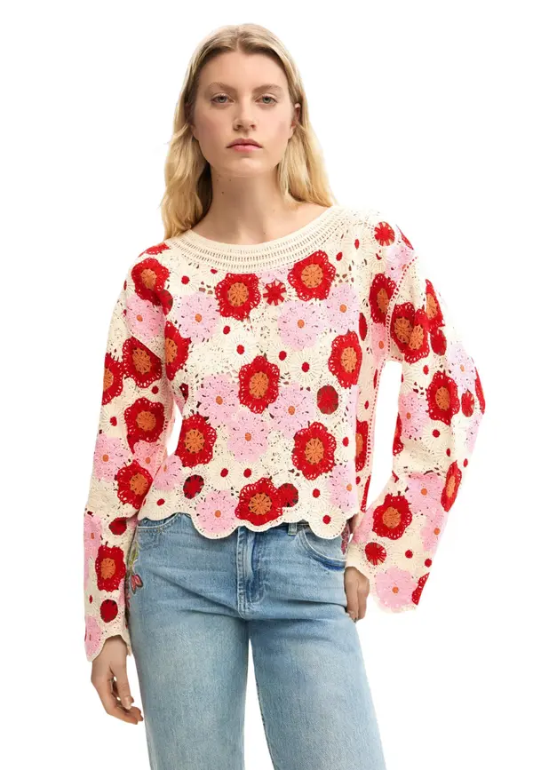 DESIGUAL Desigual ženski džemper