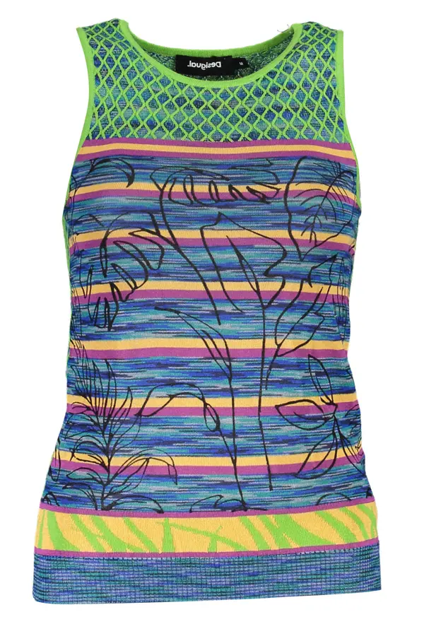 DESIGUAL Desigual ženski zeleni top