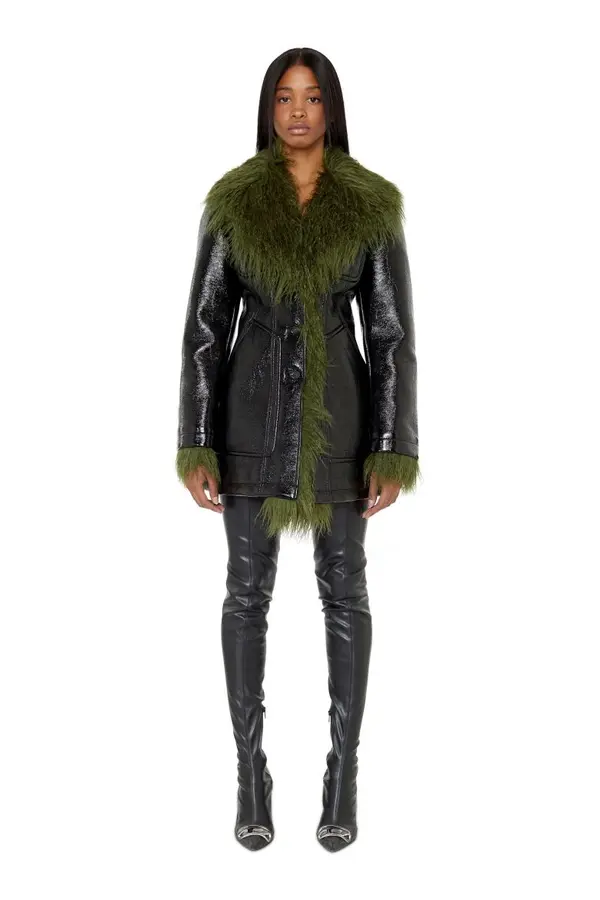 Diesel Diesel Coat - W-ABELIA JACKET black
