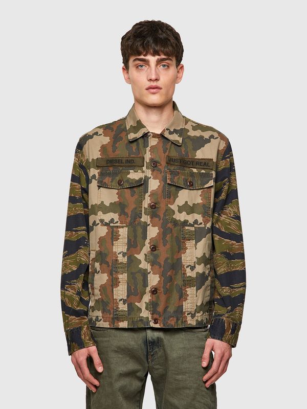 Diesel Diesel Jacket - JFULLERCMF JACKET patterned