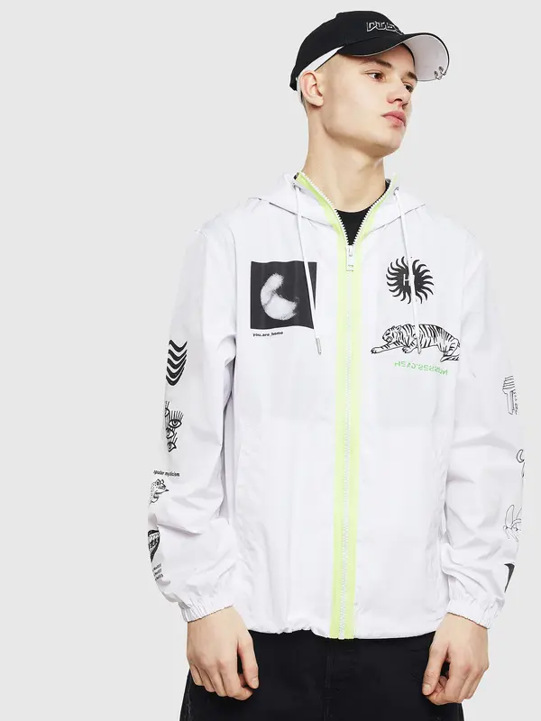 Diesel Diesel Jacket - JHEAD JACKET white