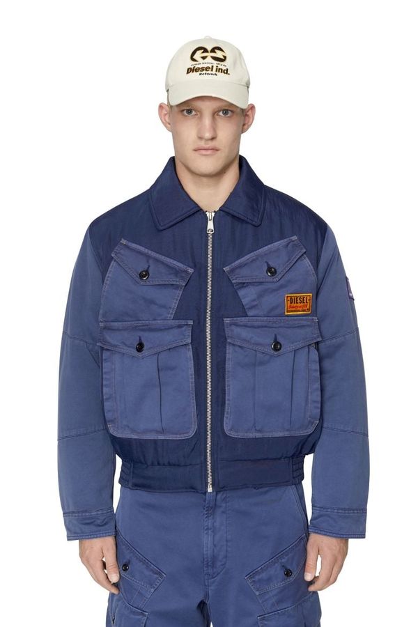 Diesel Diesel Jacket - W-MANFRED JACKET blue