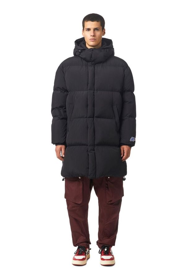 Diesel Diesel Jacket - W-ROLF-LONG JACKET black