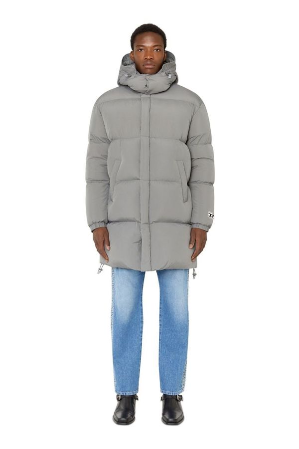 Diesel Diesel Jacket - W-ROLF-LONG-NW JACKET grey