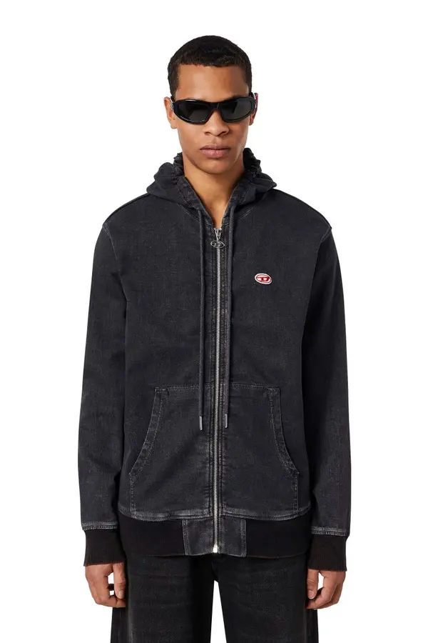 Diesel Diesel Sweatshirt - D-GIR-NE SWEAT-SHIRT black