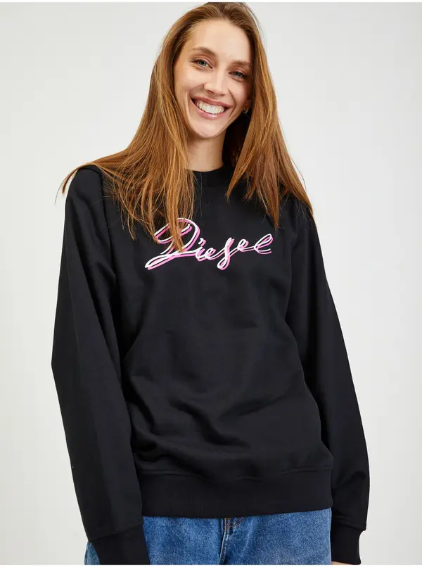 Diesel Diesel Sweatshirt - FANGK15 SWEATSHIRT black