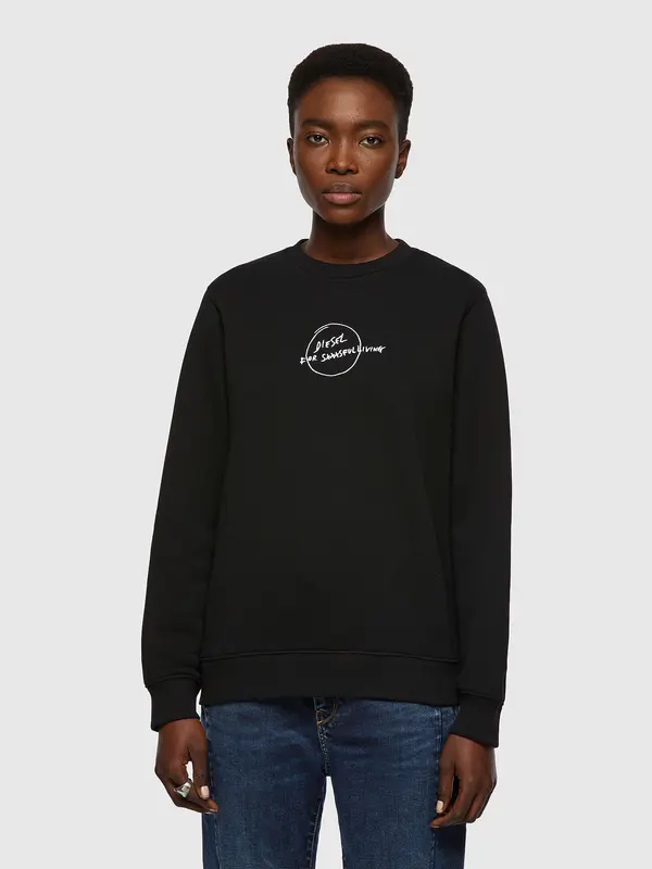 Diesel Diesel Sweatshirt - FANGSB1 SWEATSHIRT black
