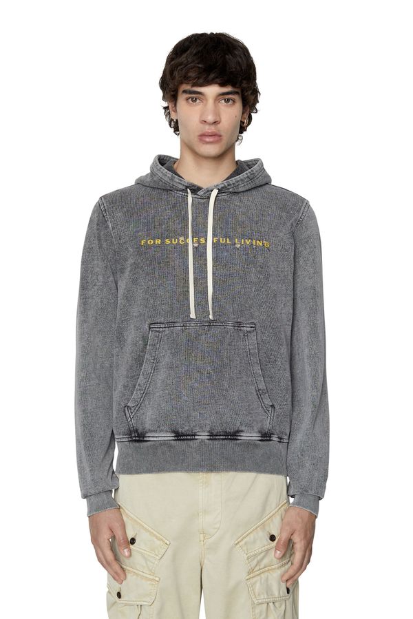 Diesel Diesel Sweatshirt - S-GINN-HOOD-E1 SWEAT-SHIRT white