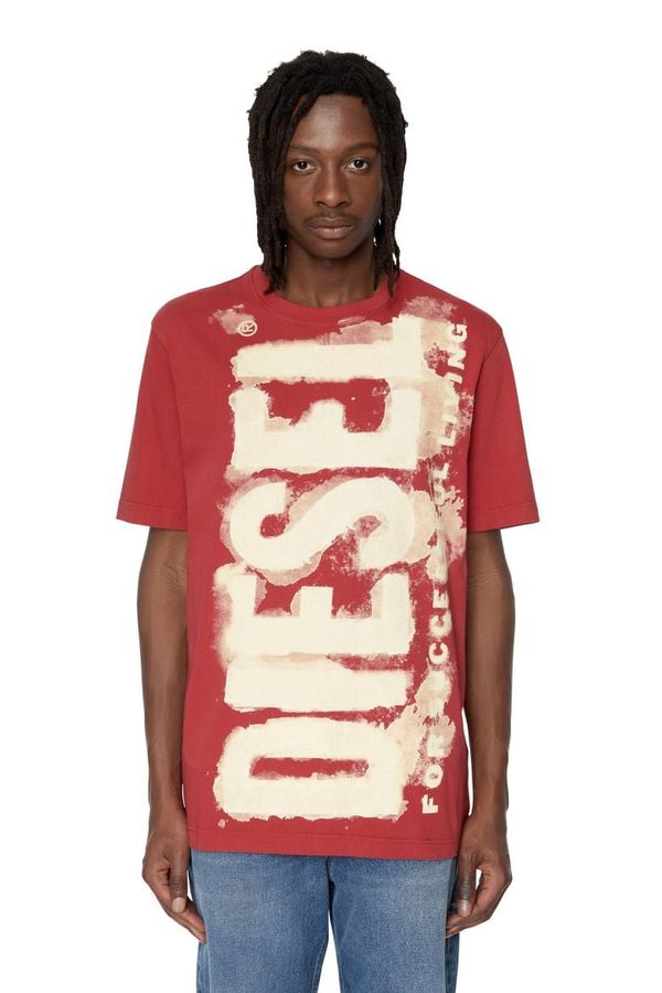 Diesel Diesel T-shirt - T-JUST-E16 T-SHIRT red