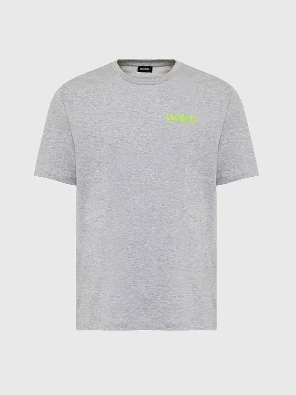 Diesel Diesel T-shirt - T-shirt JUSTSLITSX84 grey