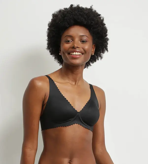 DIM DIM TRIANGLE BODY TOUCH BRA BRA - Women's bra with underwire - black