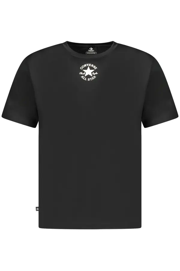 Converse Dječja crna majica kratkih rukava