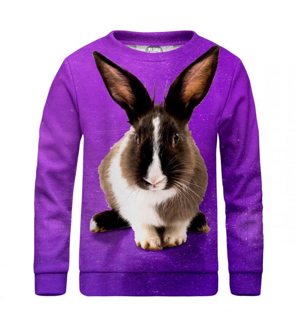 Mr. GUGU & Miss GO Dječja dukserica Mr. GUGU & Miss GO VIOLET RABBIT