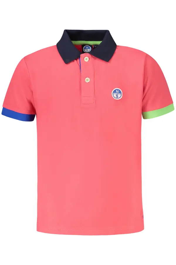 North Sails Dječja ružičasta polo majica kratkih rukava