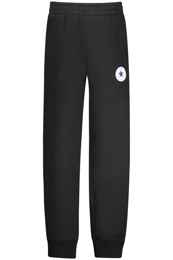 Converse Dječje crne trenirke s logom