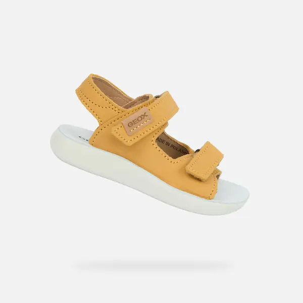 GEOX Dječje sandale Geox Lightfloppy - žute