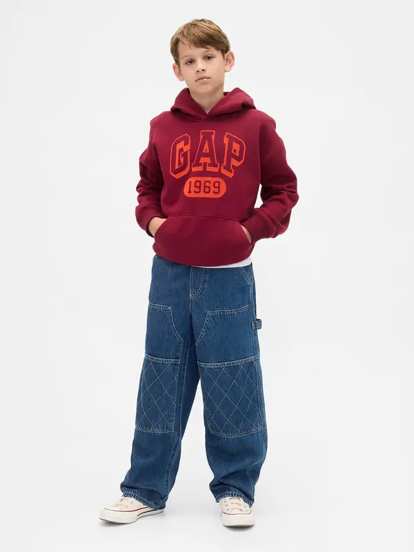 GAP Dječje traperice GAP Easy Baggy Carpenter