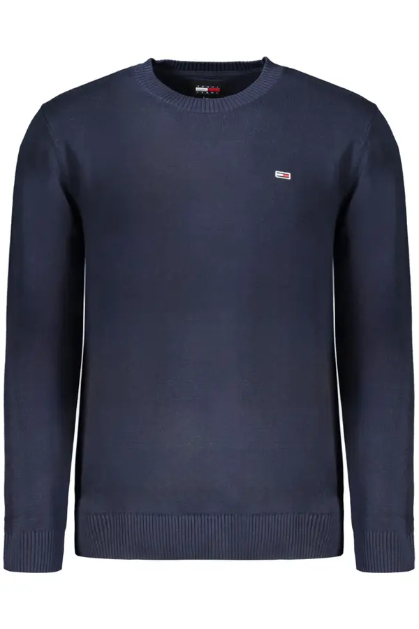 Tommy Hilfiger Jeans Dječji plavi džemper od organskog pamuka