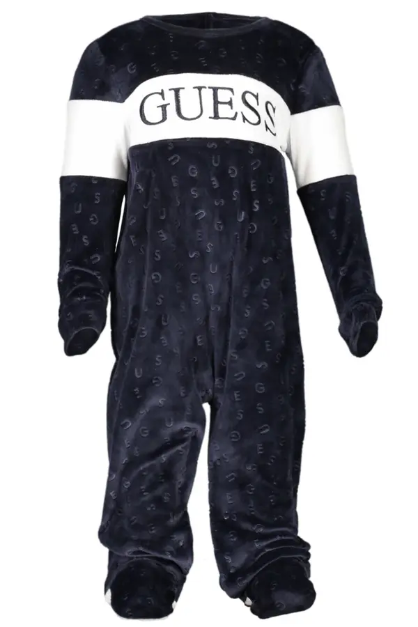 GUESS JEANS Dječji plavi kombinezon GUESS JEANS