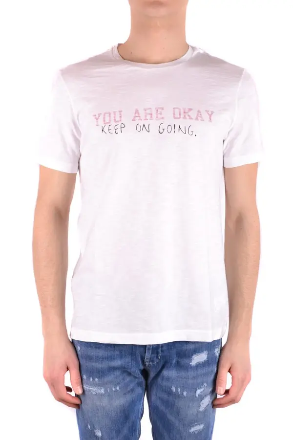 Dondup Dondup bijela majica s printom