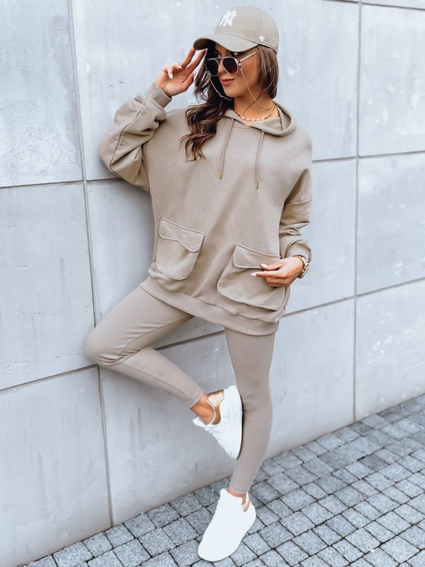 DStreet Dres damski MATTHEW beżowy Dstreet