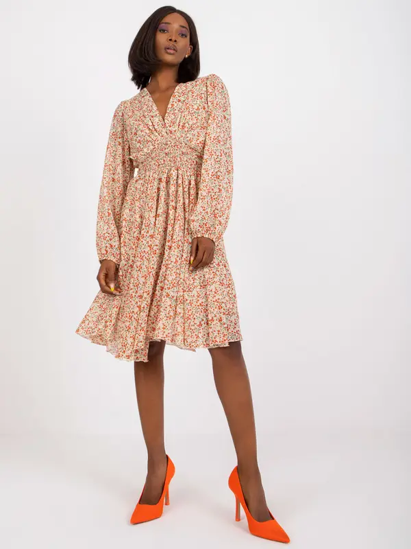 ZULUNA Dress-CHA-SK-2903.21X-beige