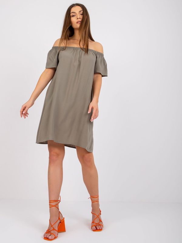 Fresh Made Dress-D73761M30145G-khaki