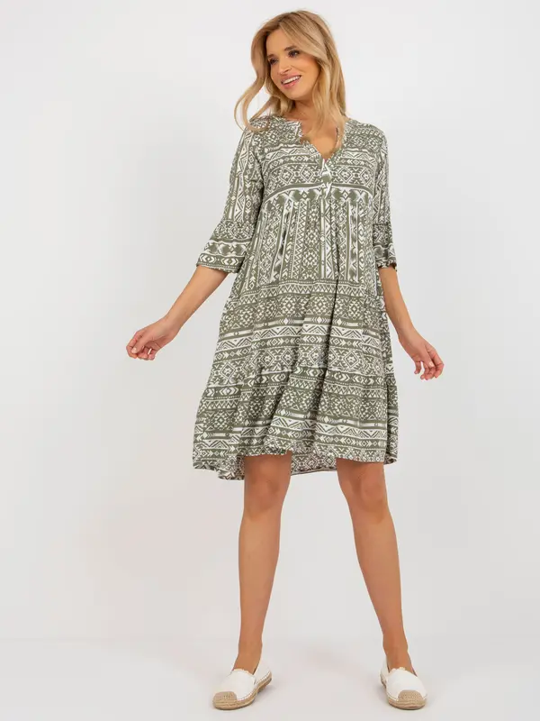 Sublevel Dress-D73771M30214H-khaki