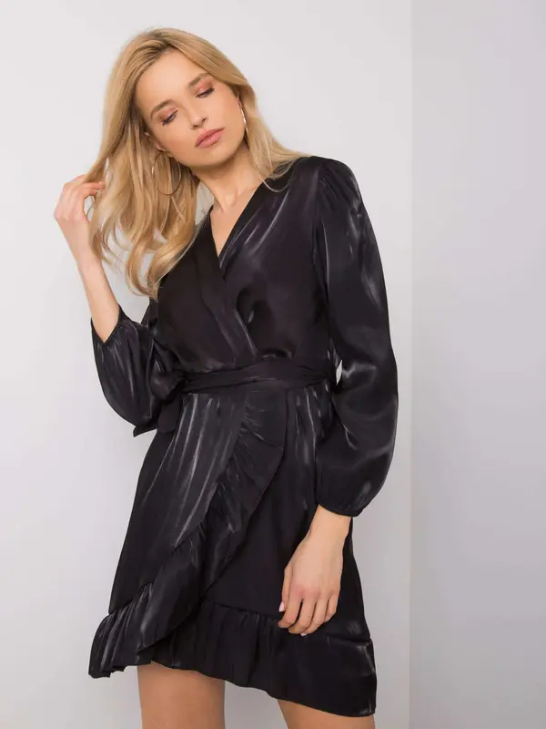 Italy Moda Dress-DHJ-SK-11037.46P-black
