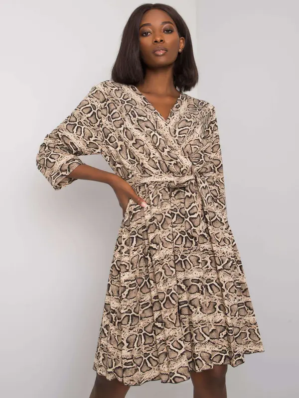 Italy Moda Dress-DHJ-SK-11092A-1.91P-black-beige