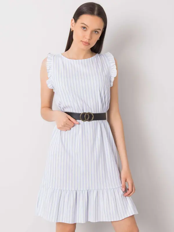 Italy Moda Dress-DHJ-SK-11595-1.19P-Light Blue